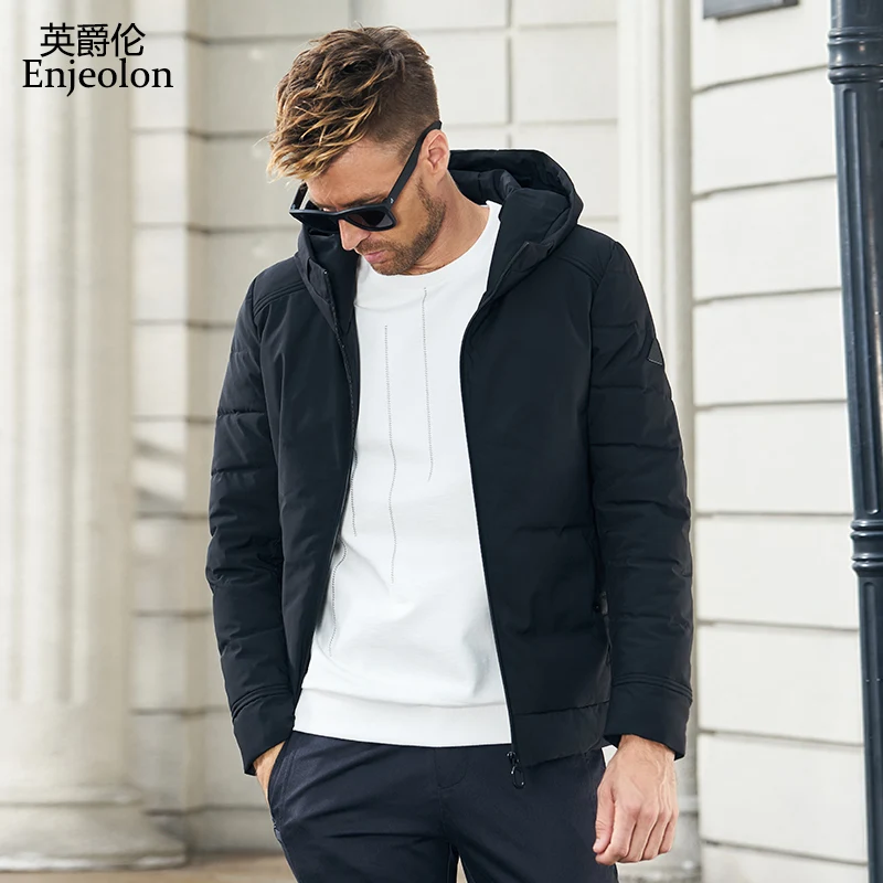 Enjeolon Brand winter Cotton Padded hooded Jacket Men thick hoodies Parka coat male Quilted winter jacket Coat 3XL MF0058
Enjeolon Brand winter Cotton Padded hooded Jacket Men thick hoodies Parka coat male Quilted winter jacket Coat 3XL MF0058