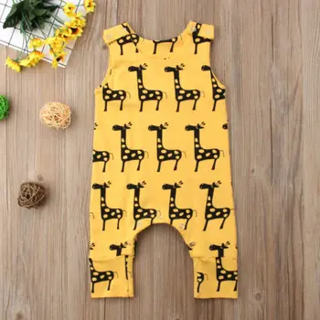 Summer Cute Newborn Baby Boy Girl Sleeveless Cartoon Animal Cotton Romper Jumpsuit Outfits Summer Clothes 0-24M
Summer Cute Newborn Baby Boy Girl Sleeveless Cartoon Animal Cotton Romper Jumpsuit Outfits Summer Clothes 0-24M
