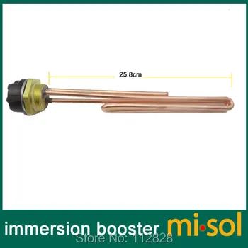1 pcs of 1500W 1.25" (BSP, DN32) 110V Electrical immersion element booster, with thermostat
1 pcs of 1500W 1.25" (BSP, DN32) 110V Electrical immersion element booster, with thermostat