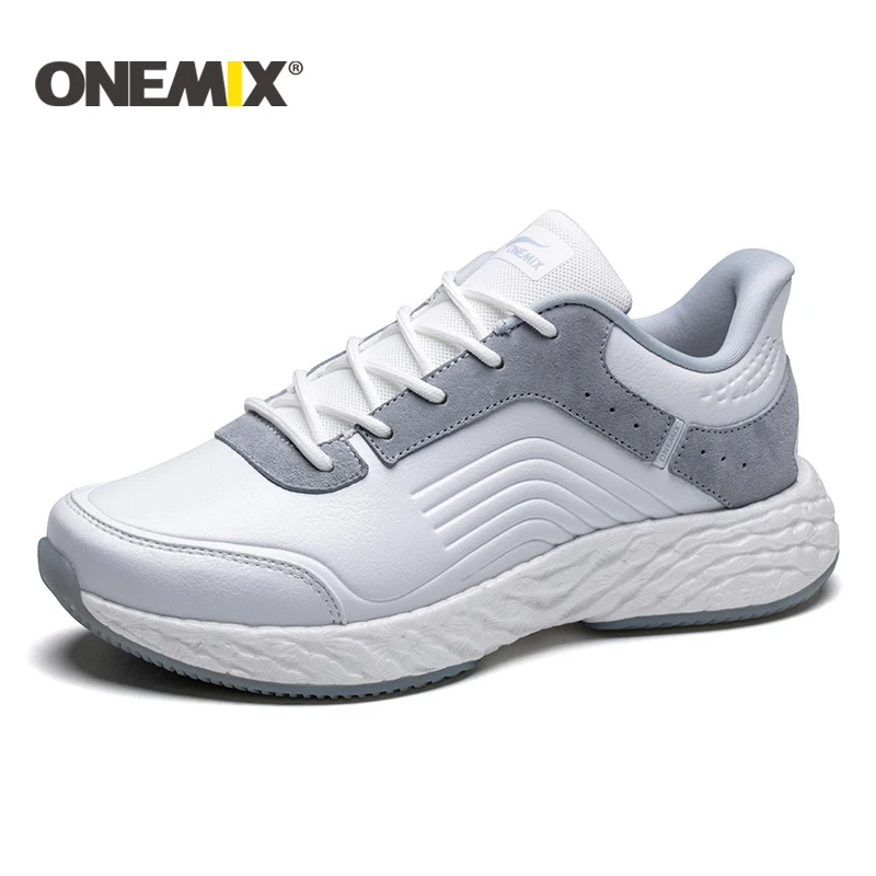 ONEMIX 2019 New Men Road Running Shoes Leather Light Men sneakers Waterproof Running Shoes For Men Outdoor Walking Shoes Women
ONEMIX 2019 New Men Road Running Shoes Leather Light Men sneakers Waterproof Running Shoes For Men Outdoor Walking Shoes Women