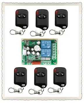 AC220V 2CH Wireless Remote Control Switch System teleswitch 1*Receiver +6 *cat eye Transmitters for Appliances Gate Garage Door
AC220V 2CH Wireless Remote Control Switch System teleswitch 1*Receiver +6 *cat eye Transmitters for Appliances Gate Garage Door