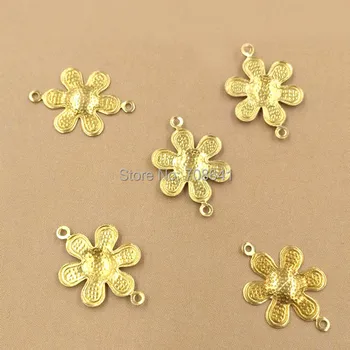 12mm Vintage Filigree Flower 2 Loops Beads Brass Wraps Links Connectors DIY Findings Mixed Colors European Charms
12mm Vintage Filigree Flower 2 Loops Beads Brass Wraps Links Connectors DIY Findings Mixed Colors European Charms