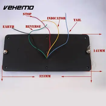 Vehemo 36LED Car Accessories Tail Lights Vehicle Truck Tail Lights Super Bright Warning Lights Reverse Lamps 
Vehemo 36LED Car Accessories Tail Lights Vehicle Truck Tail Lights Super Bright Warning Lights Reverse Lamps