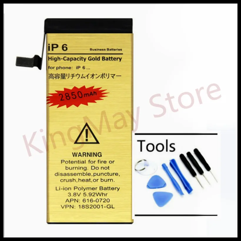 High Capacity For golden battery iphone 6 battery Zero-cycle High Quality replacement gold Battery for iPhone 6 Battery
High Capacity For golden battery iphone 6 battery Zero-cycle High Quality replacement gold Battery for iPhone 6 Battery