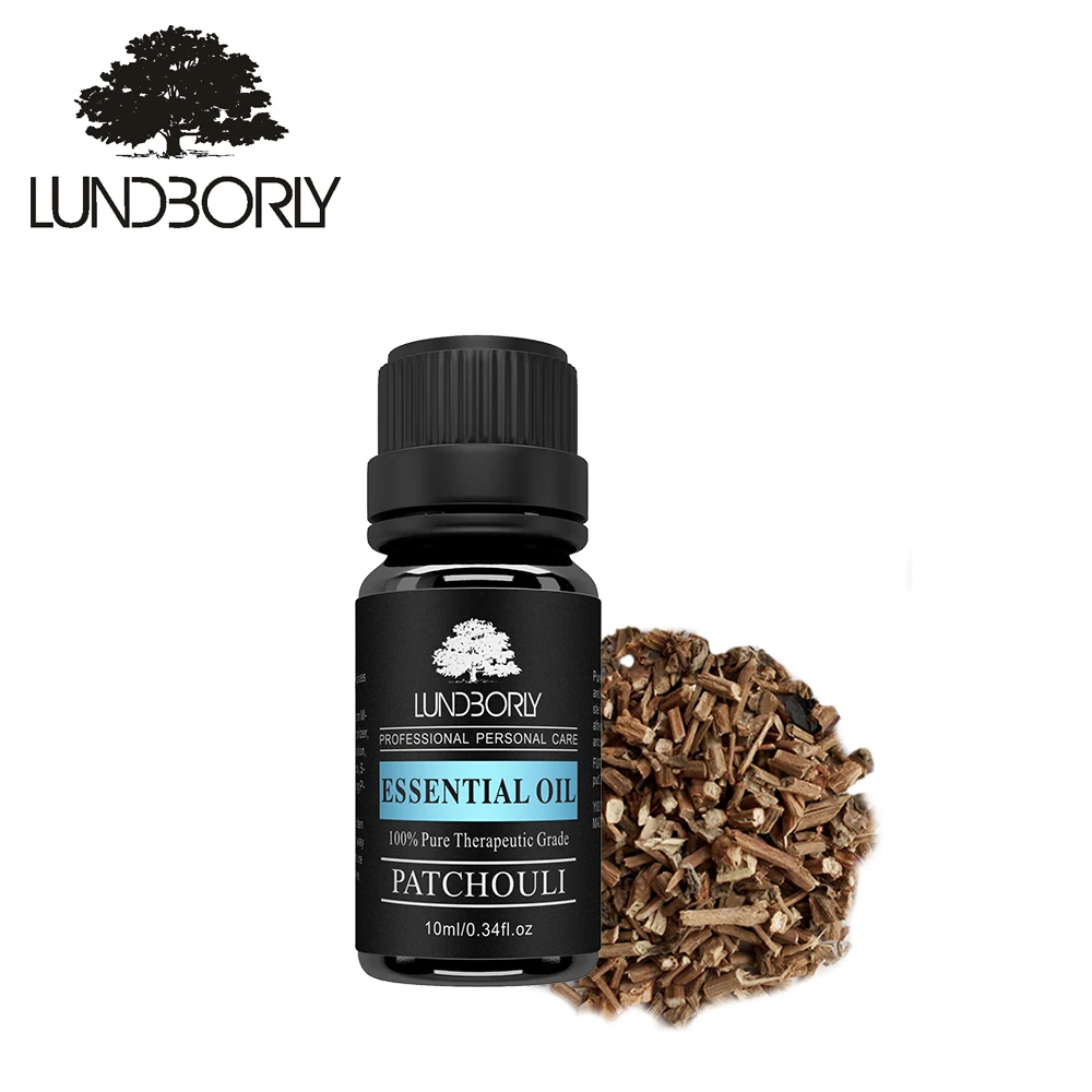 Эфирные масла Lundborly Patchouli 100% чистые натуральные 10 мл Органическое средство для
