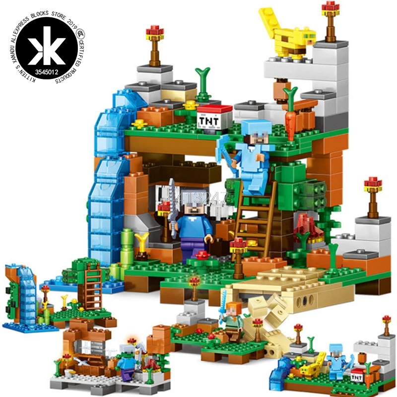 My world Minecraft Figures Series Qunlong 4 in 1 Garden Compatible with Legoing Minecraft Figures Building Blocks Kids Toys Gift
My world Minecraft Figures Series Qunlong 4 in 1 Garden Compatible with Legoing Minecraft Figures Building Blocks Kids Toys Gift