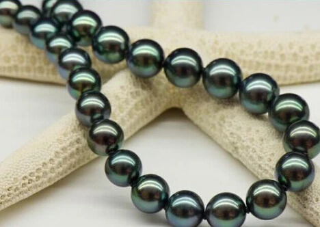 huij 004907 elegant natural 11-12mm Australian south seas peacock green pearl necklace
huij 004907 elegant natural 11-12mm Australian south seas peacock green pearl necklace