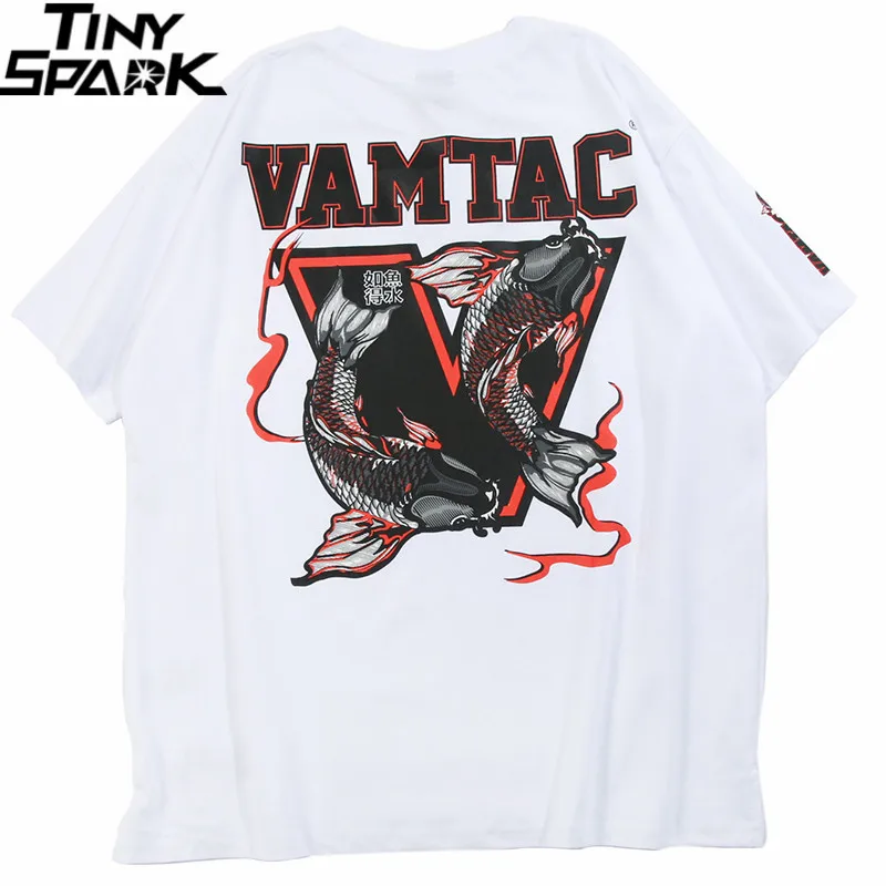 2019 Men Hip Hop T Shirt Black Gold Fish Streetwear Harajuku Tshirt Summer Short Sleeve Cotton T-Shirt Tops Tees Japan Style New
2019 Men Hip Hop T Shirt Black Gold Fish Streetwear Harajuku Tshirt Summer Short Sleeve Cotton T-Shirt Tops Tees Japan Style New