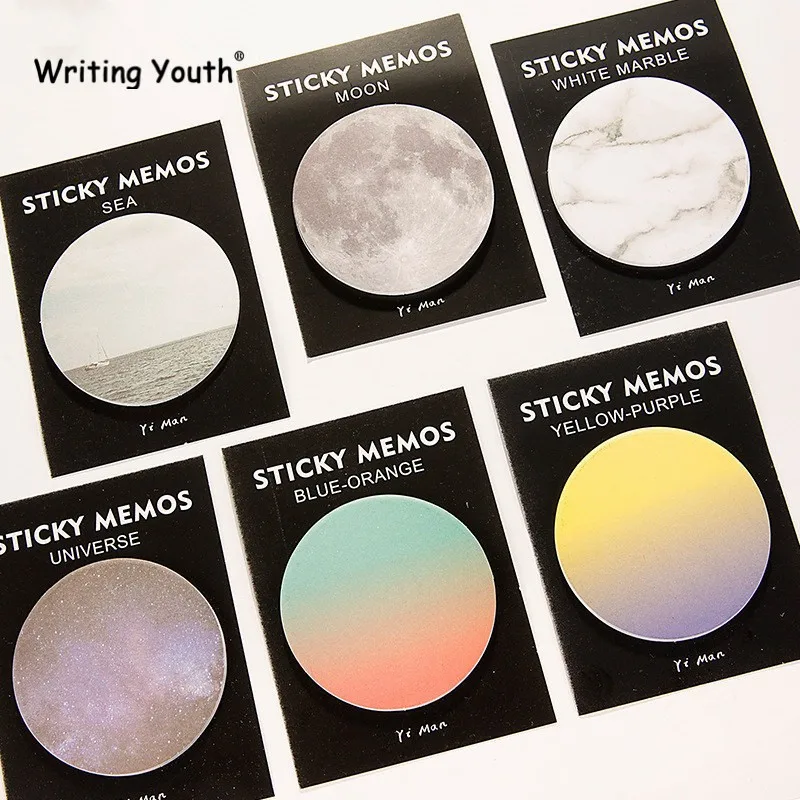 30 sheets Creative planet round Memo Pad Planner Stickers N times Sticky Notes Paper Notepad
30 sheets Creative planet round Memo Pad Planner Stickers N times Sticky Notes Paper Notepad