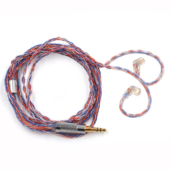 CCA Headphone Upgraded Silver Plated Copper Cable 2pin Earphone Cable for ZST AS10 ZS10 ZSN PRO ZS7 CCA A10/C10/C16
CCA Headphone Upgraded Silver Plated Copper Cable 2pin Earphone Cable for ZST AS10 ZS10 ZSN PRO ZS7 CCA A10/C10/C16