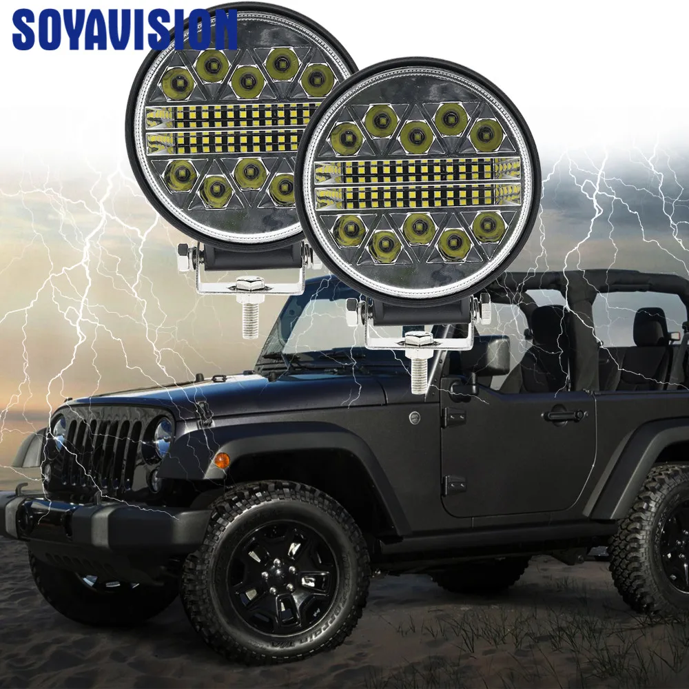 2x 4 Inch Round Led Work Light Car Driving Lamp Offroad Light Bar Combo For 4x4 Trucks Off-road Vehicles Led Bar Work Lamps
2x 4 Inch Round Led Work Light Car Driving Lamp Offroad Light Bar Combo For 4x4 Trucks Off-road Vehicles Led Bar Work Lamps
