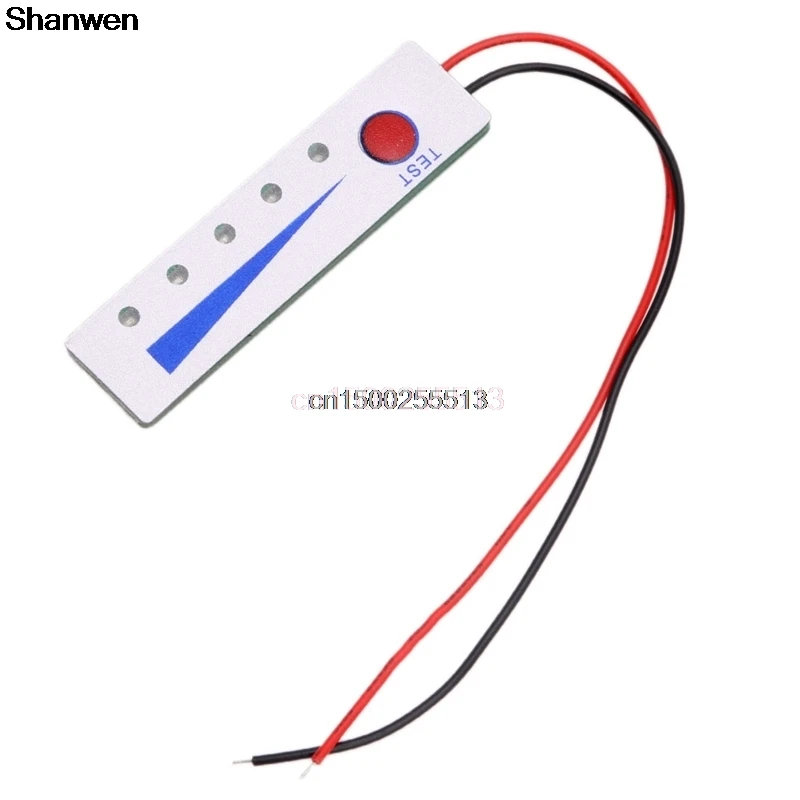 12V Lithium Battery Capacity Tester Panel Electric Power Display Indicator Board
12V Lithium Battery Capacity Tester Panel Electric Power Display Indicator Board