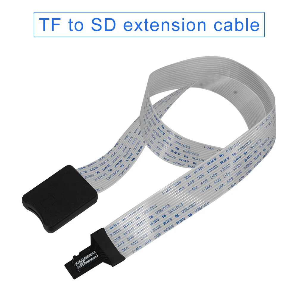 TF Micro SD to SD Card Extension Cable Adapter Flexible Extender for Car GPS TV JFlyer
TF Micro SD to SD Card Extension Cable Adapter Flexible Extender for Car GPS TV JFlyer