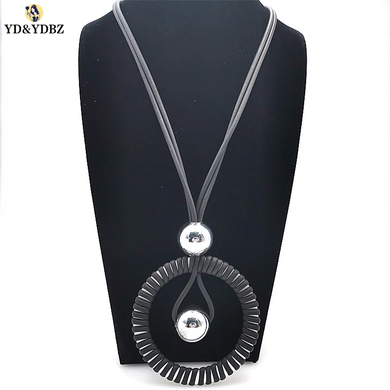 YD&YDBZ Fashion Designer Pendant Necklace Women's New Jewelry Necklaces Harajuku Punk Style Girl Gift Choker Handmade Long Chian
YD&YDBZ Fashion Designer Pendant Necklace Women's New Jewelry Necklaces Harajuku Punk Style Girl Gift Choker Handmade Long Chian