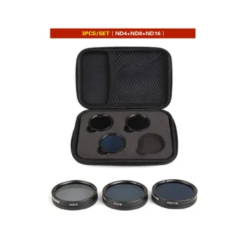 Snap on Filters Set 3Pcs ND4/8/16 Multi-layer Coating Lens Filter Kit for for DJI Phantom 4 PRO/ PRO+/Advanced+ Free Shipping
Snap on Filters Set 3Pcs ND4/8/16 Multi-layer Coating Lens Filter Kit for for DJI Phantom 4 PRO/ PRO+/Advanced+ Free Shipping