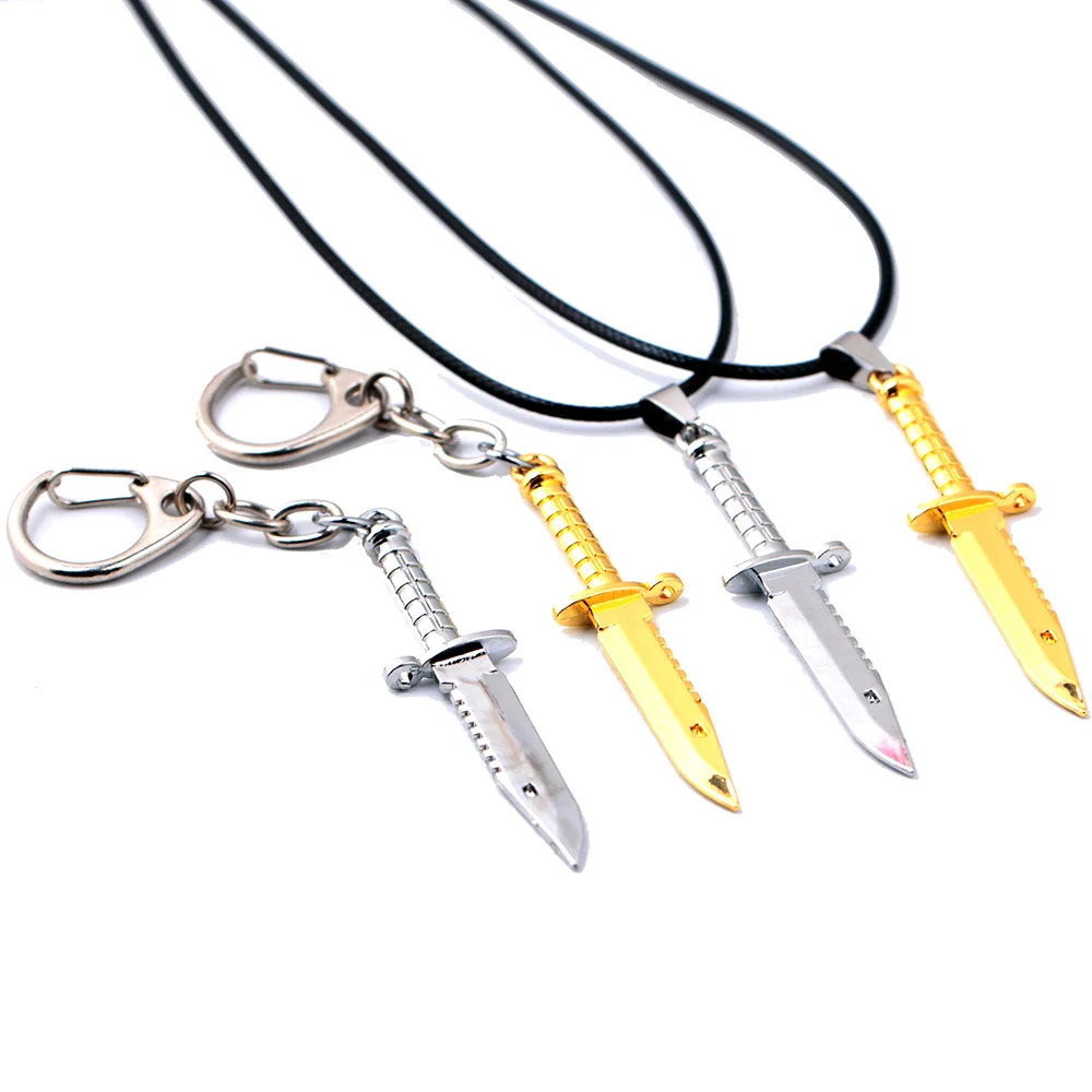 Novelty Trinket Mini Dagger Silver & Golden Color Keychain Knife Toy Key Ring Metal Model Weapon Collection Military Gift CSGO
Novelty Trinket Mini Dagger Silver & Golden Color Keychain Knife Toy Key Ring Metal Model Weapon Collection Military Gift CSGO