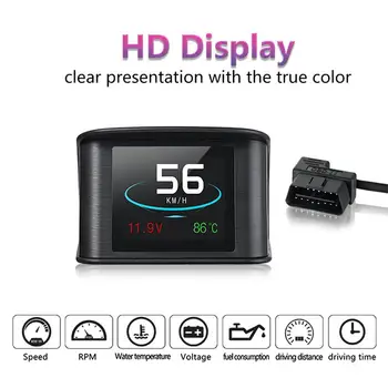 2.2 Inch P10 HUD Head Up Display Multi-Color Car Speedometer Digital Reflective Projector HUD Head Up Display r38
2.2 Inch P10 HUD Head Up Display Multi-Color Car Speedometer Digital Reflective Projector HUD Head Up Display r38