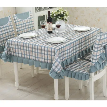 Pastoral Style Simple Grid Table Cloth 13 pcs/set Party Wedding Table Cover Quality Anti-Slip Rectangle Tablecloth Tableclothing
Pastoral Style Simple Grid Table Cloth 13 pcs/set Party Wedding Table Cover Quality Anti-Slip Rectangle Tablecloth Tableclothing