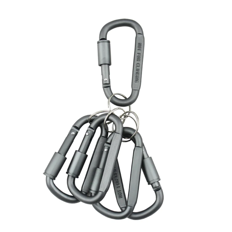 5 pieces Anodizing Aluminum D Shape Carabiner Rope Bottle Hook Screw Lock Keychain Keyring Tool Camping Kits Outdoor Rope Buckle
5 pieces Anodizing Aluminum D Shape Carabiner Rope Bottle Hook Screw Lock Keychain Keyring Tool Camping Kits Outdoor Rope Buckle