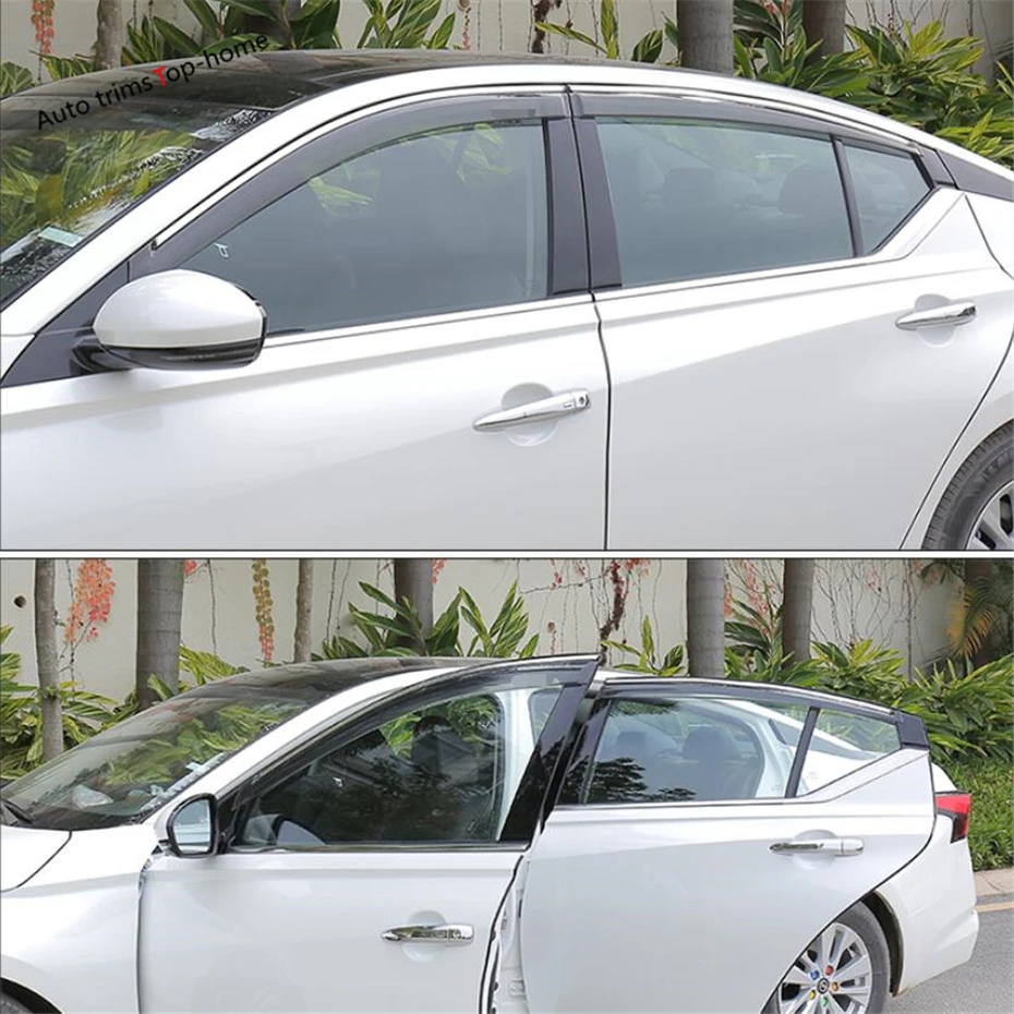 Yimaautotrims Window Visors Awnings Wind Rain Sun Deflector Visor Guard Vent Covers Fit For Nissan Altima / Teana 2019 Exterior
Yimaautotrims Window Visors Awnings Wind Rain Sun Deflector Visor Guard Vent Covers Fit For Nissan Altima / Teana 2019 Exterior