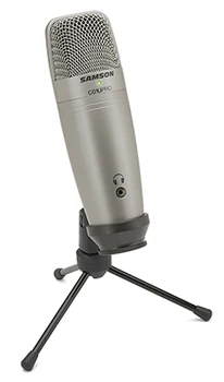 Samson c01u pro membrane capacitor monitor's USB Studio Condenser Microphone with Real-time monitoring large diaphragm condenser
Samson c01u pro membrane capacitor monitor's USB Studio Condenser Microphone with Real-time monitoring large diaphragm condenser