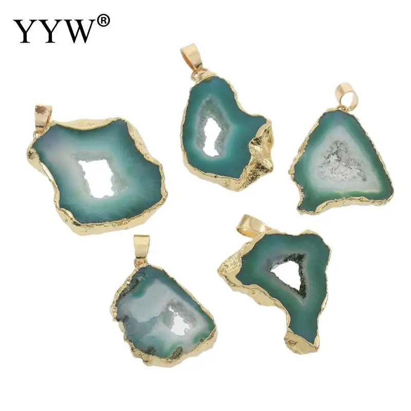 Natural Stone Jewelry Gold Plating Crystal Pendant Ice Quartz Agates Connector Green Agates Slices Charms Pendants
Natural Stone Jewelry Gold Plating Crystal Pendant Ice Quartz Agates Connector Green Agates Slices Charms Pendants