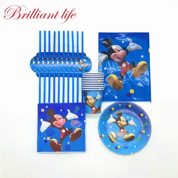 Disney Mickey Mouse Theme 81pcs/lot Baby Shower Boy Birthday Party Paper Cup Plate Napkin Straw Festival Dish Tablecloth Supply
Disney Mickey Mouse Theme 81pcs/lot Baby Shower Boy Birthday Party Paper Cup Plate Napkin Straw Festival Dish Tablecloth Supply