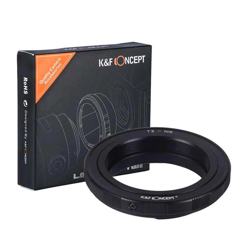 K&F Concept Lens Mount Adapter for T2 Len to for Nikon Camera Body free shipping
K&F Concept Lens Mount Adapter for T2 Len to for Nikon Camera Body free shipping