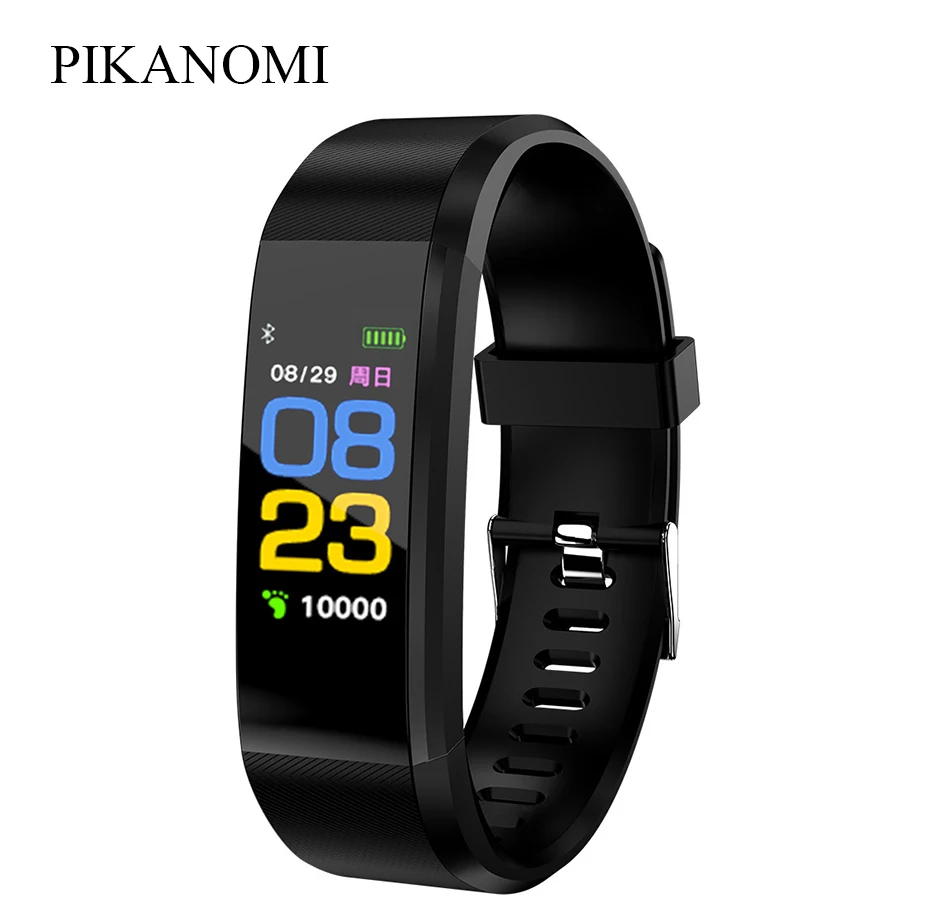 Smart Wristband 115 Plus Heart Rate Fitness Tracker Smart Bracelet With Blood Pressure Pedometer Bluetooth Band For Android IOS
Smart Wristband 115 Plus Heart Rate Fitness Tracker Smart Bracelet With Blood Pressure Pedometer Bluetooth Band For Android IOS