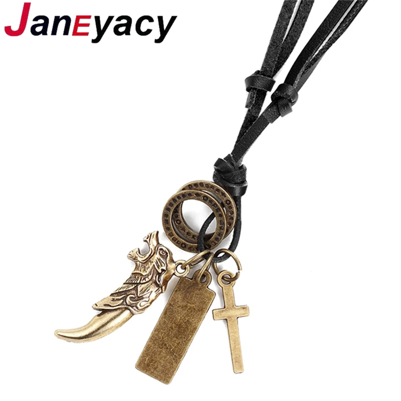 Janeyacy 2018 European and American Fashion Men's Necklace Men's Lucky Index Pendant Necklace Leather Necklace Jewelry Gift
Janeyacy 2018 European and American Fashion Men's Necklace Men's Lucky Index Pendant Necklace Leather Necklace Jewelry Gift