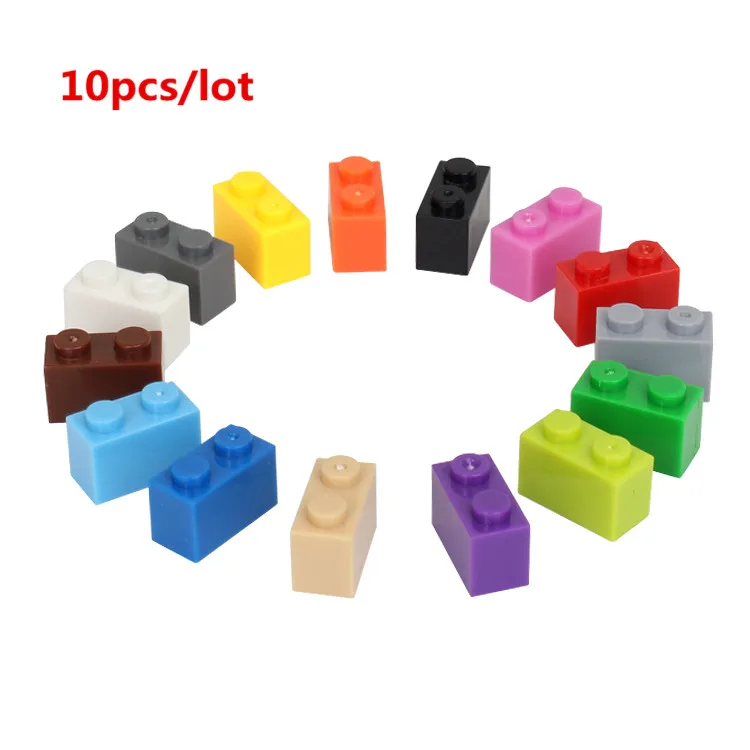 10pcs/lot 1*2 DIY Building Block Thick Bricks Compatible with Legoe Educational Toy Multicolor Gift for Children
10pcs/lot 1*2 DIY Building Block Thick Bricks Compatible with Legoe Educational Toy Multicolor Gift for Children