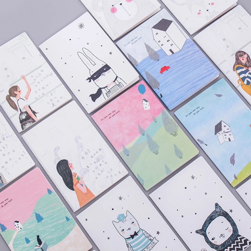1pcs/lot Kawaii Korea Small Fresh Soft 32k Car line A5 Mini Notebook School Office Supply Student Stationery Notepad
1pcs/lot Kawaii Korea Small Fresh Soft 32k Car line A5 Mini Notebook School Office Supply Student Stationery Notepad