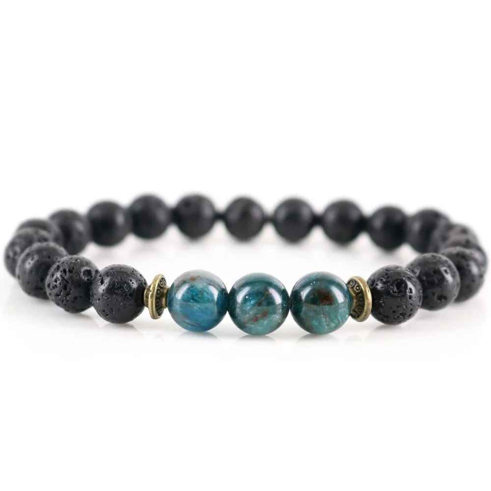 New Handmade Natural Lava Stone Healing Apatite Chakra Meditation Bracelet Protection Volcanic Emotional Balance Gift for Him
New Handmade Natural Lava Stone Healing Apatite Chakra Meditation Bracelet Protection Volcanic Emotional Balance Gift for Him