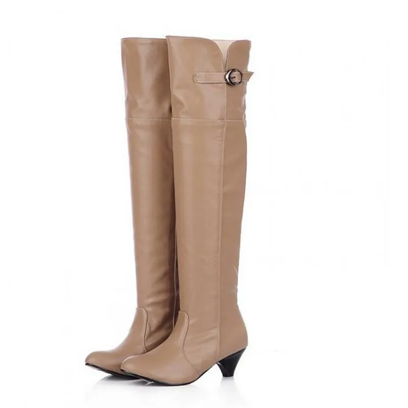 2019 Autumn Winter Women Thigh High Boots Over the Knee Buckle Botas Spike Heel Chaussures Femme Plus Size 35-48
2019 Autumn Winter Women Thigh High Boots Over the Knee Buckle Botas Spike Heel Chaussures Femme Plus Size 35-48