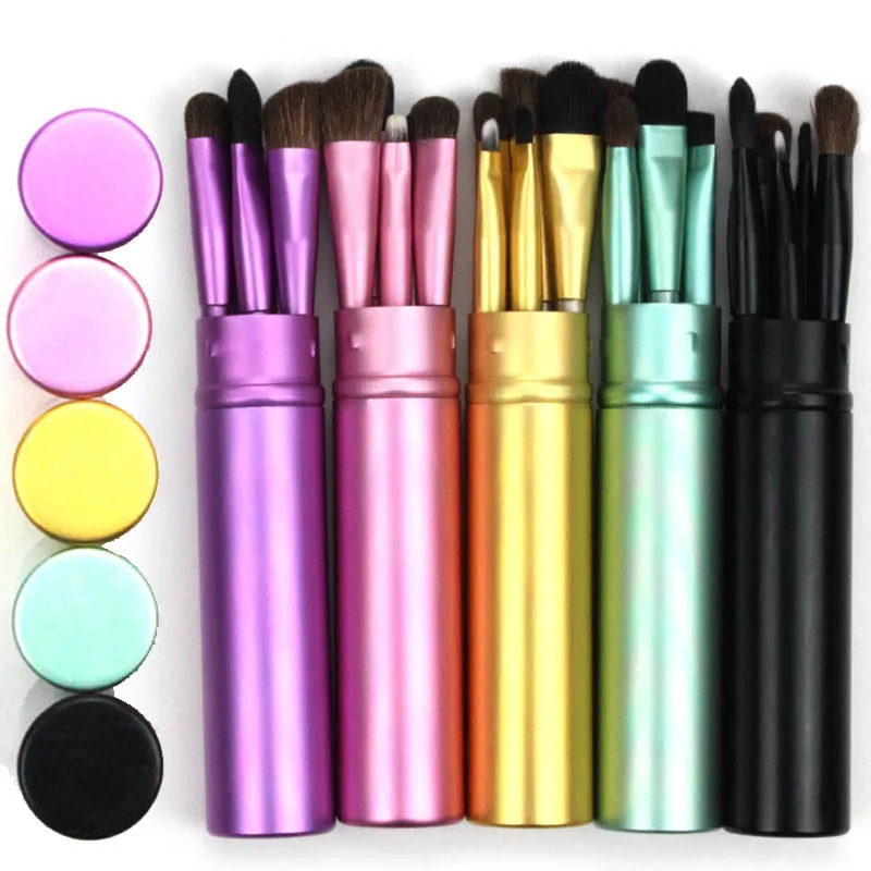 5pcs Eyes Makeup Brushes Set Powder Blush Foundation Eyeshadow Eyeliner Lip Cosmetic Brush Kit Beauty Tools With Round Tube
5pcs Eyes Makeup Brushes Set Powder Blush Foundation Eyeshadow Eyeliner Lip Cosmetic Brush Kit Beauty Tools With Round Tube