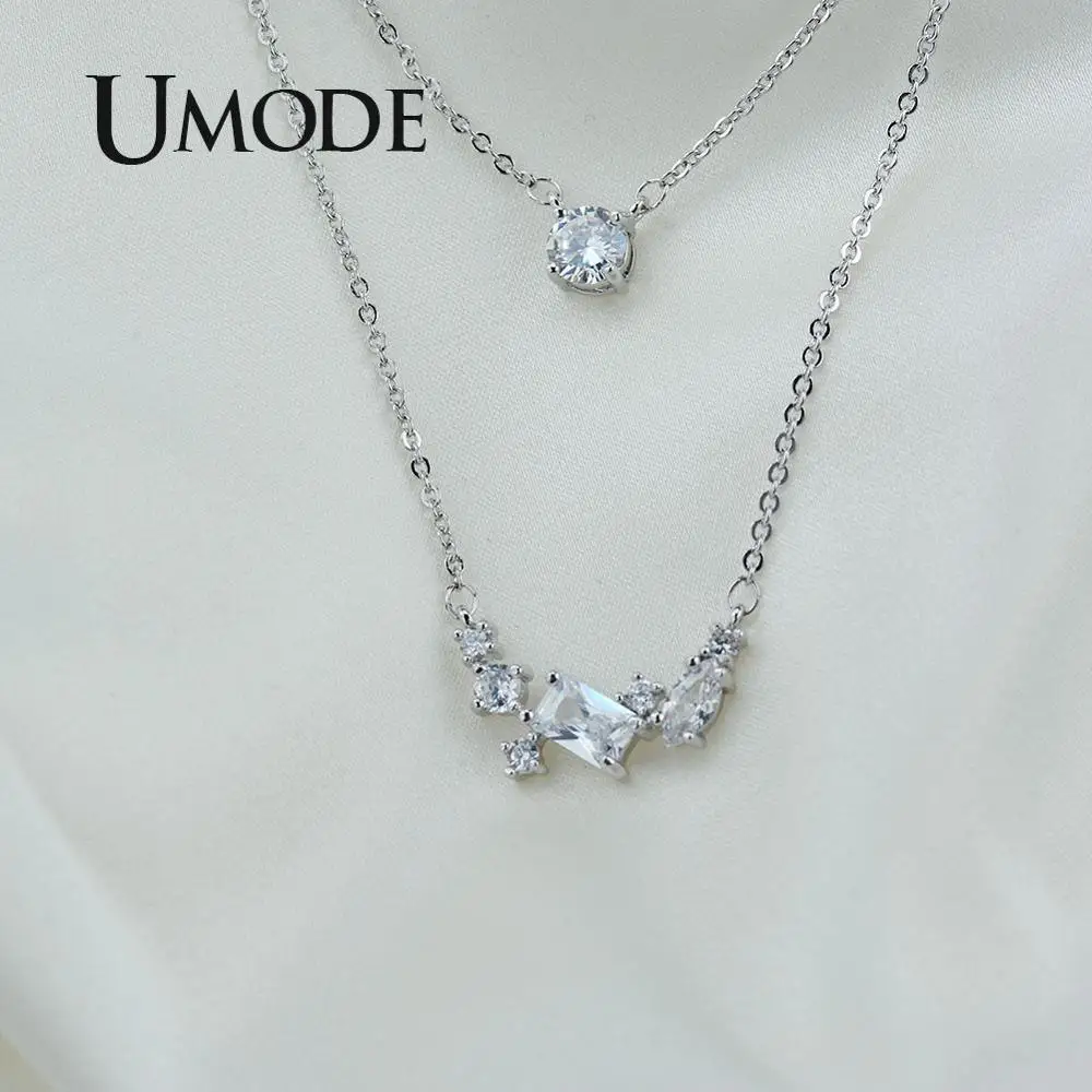 UMODE Women Square Chain Necklace Layer Choker Zirconia Necklaces Fashion Bohemian Chocker Jewelry for Wedding Cute Gifts UN0331
UMODE Women Square Chain Necklace Layer Choker Zirconia Necklaces Fashion Bohemian Chocker Jewelry for Wedding Cute Gifts UN0331