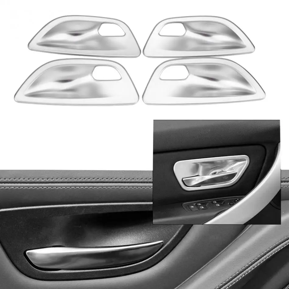 4Pcs Interior Door Handle Cup Bowl Cover Trim for BMW 5 Series F10 F18 2011-2017 Interior Parts
4Pcs Interior Door Handle Cup Bowl Cover Trim for BMW 5 Series F10 F18 2011-2017 Interior Parts
