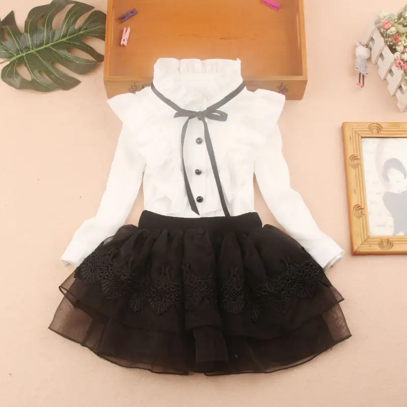2018 Fall School Girls Blouse Shirts Kids Long Sleeve White Bow Girl Tops Baby Teen Child Girls Clothes 6 8 10 12 Year JW3903A
2018 Fall School Girls Blouse Shirts Kids Long Sleeve White Bow Girl Tops Baby Teen Child Girls Clothes 6 8 10 12 Year JW3903A