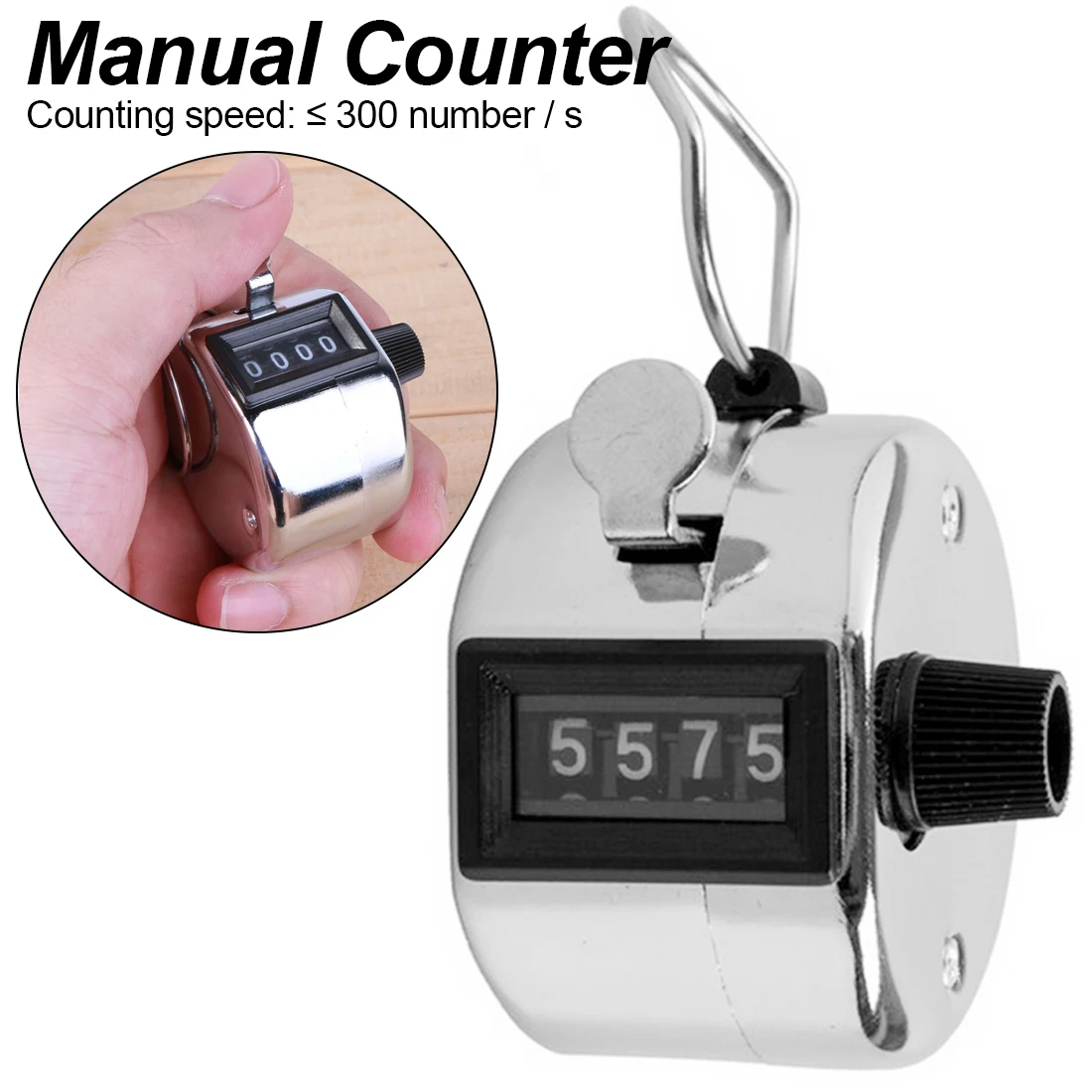 1pc 4 Digital Tally Counter Mechanical Manual Palm Clicker Number Count Assorted Color Tally Counter Number Count Golf
1pc 4 Digital Tally Counter Mechanical Manual Palm Clicker Number Count Assorted Color Tally Counter Number Count Golf