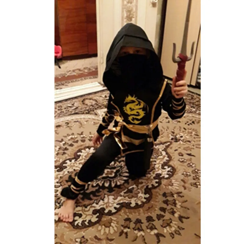 Boys Cosplay Ninja Costumes Grim Reaper Purim Children Warrior Costumes Stage Suit Kids Swordsma
Boys Cosplay Ninja Costumes Grim Reaper Purim Children Warrior Costumes Stage Suit Kids Swordsma