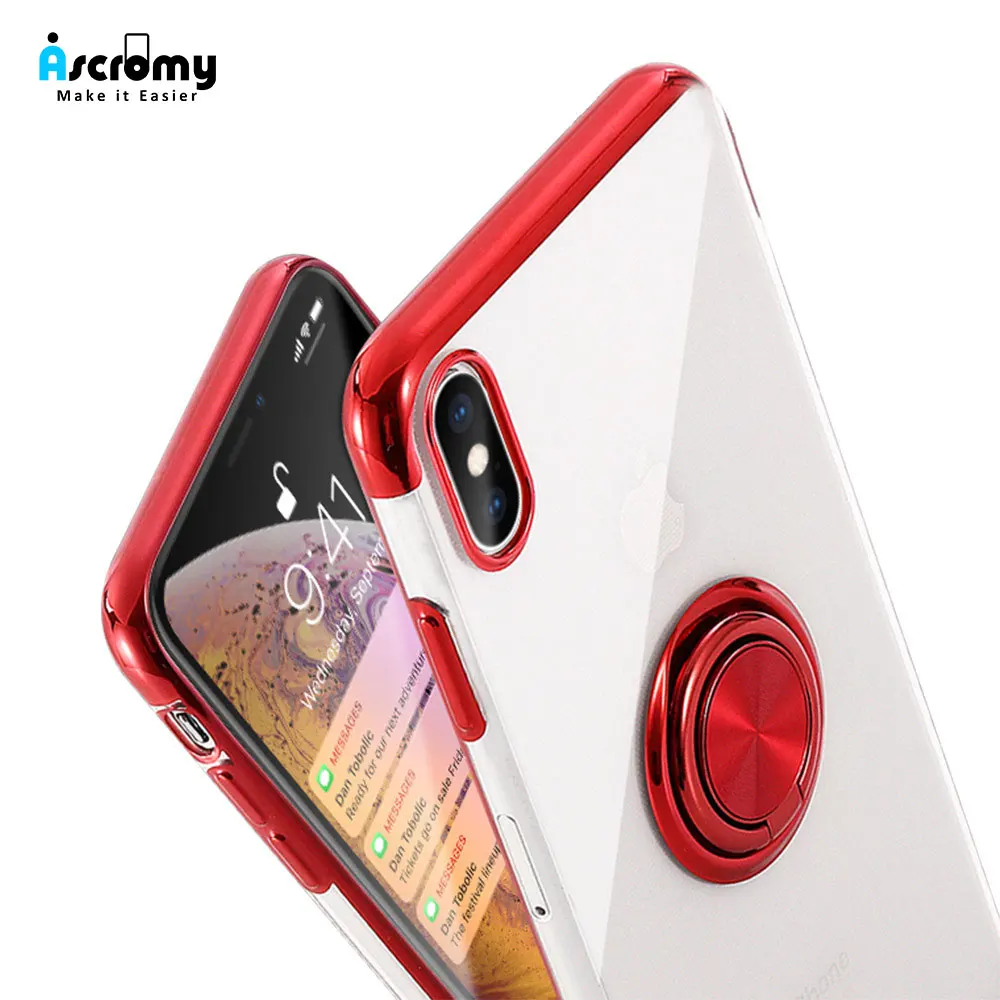 Ascromy For iPhone 8 Plus Case Glitter 360 Degree Ring Shockproof Cover Cases For iPhone X XS Max XR 7 6 6S 8+ Girls Accessories
Ascromy For iPhone 8 Plus Case Glitter 360 Degree Ring Shockproof Cover Cases For iPhone X XS Max XR 7 6 6S 8+ Girls Accessories