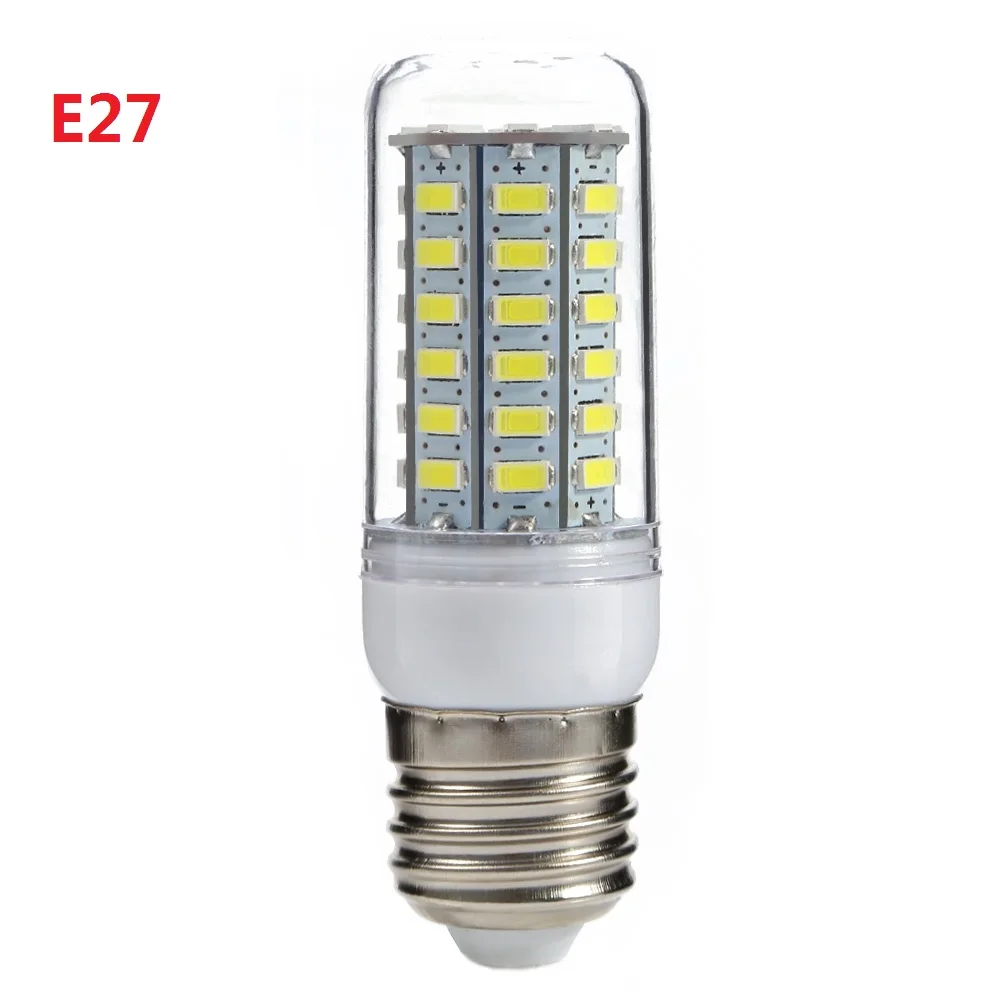 

AC110V 3W 4W 4.5W 5W B22 E27 E14 G9 GU10 SMD5730 LED Corn Bulb Light Warm White Chandelier Candle LED Light Bulb Indoor Use