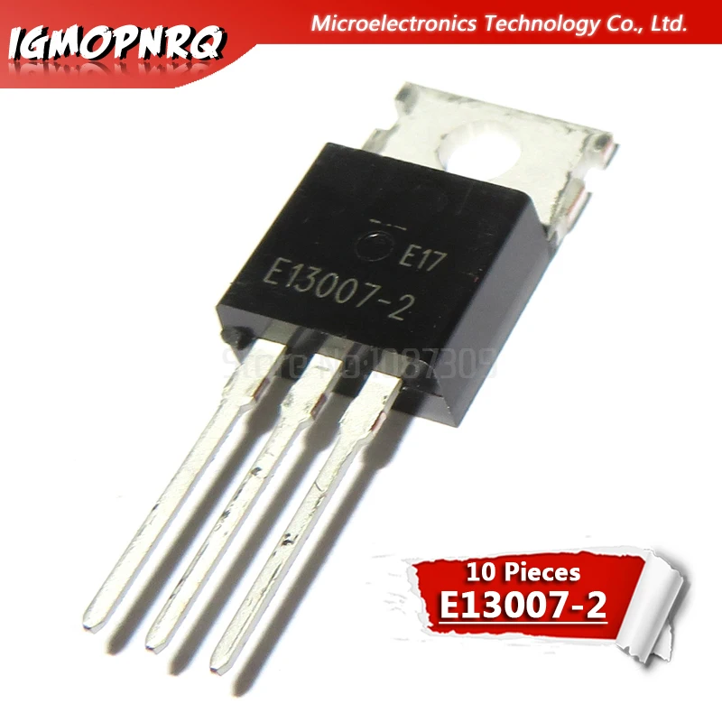 10pcs FJP13007 MJE13007 J13007 J13007-2 TO-220 new original 
10pcs FJP13007 MJE13007 J13007 J13007-2 TO-220 new original