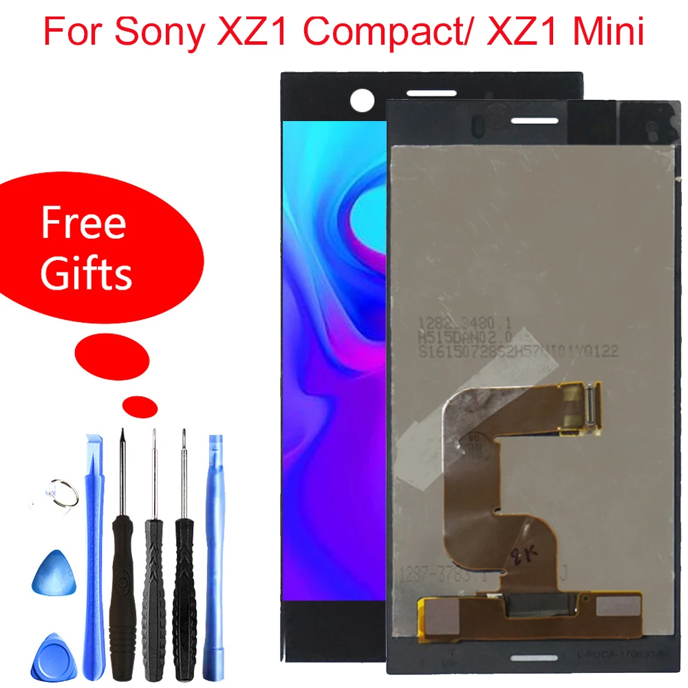 Quality LCD For Sony Xperia XZ1 Compact Display For XZ1 Mini LCD Screen Digitizer Assembly Replacement
Quality LCD For Sony Xperia XZ1 Compact Display For XZ1 Mini LCD Screen Digitizer Assembly Replacement