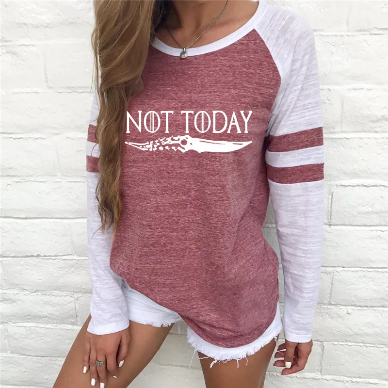 Not Today Game of Thrones Wolf Print Casual Splice Shirt Female Harajuku Off Shoulder Summer Loose T-Shirt Women Hollow Femme
Not Today Game of Thrones Wolf Print Casual Splice Shirt Female Harajuku Off Shoulder Summer Loose T-Shirt Women Hollow Femme