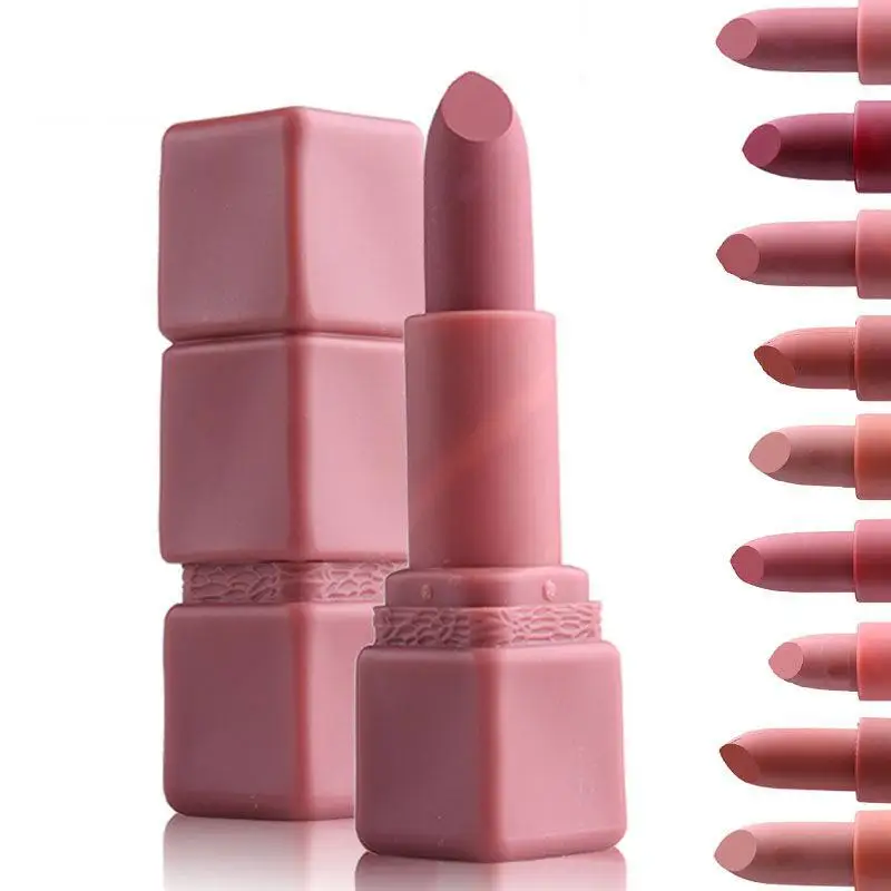 Makeup Waterproof Women Lipstick Cosmetics 9 Color Lip Stick Matte Makeup Long Lasting Nude Matte Lipstick Kit Lip makeup
Makeup Waterproof Women Lipstick Cosmetics 9 Color Lip Stick Matte Makeup Long Lasting Nude Matte Lipstick Kit Lip makeup