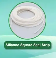 6 square silicone strip