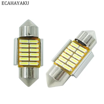 ECAHAYAKU 4 x 31mm 36mm 39mm 42mm C5W C10W Super Bright 4014 SMD Car LED Festoon Light Canbus Error Free Interior Doom Lamp Bulb
ECAHAYAKU 4 x 31mm 36mm 39mm 42mm C5W C10W Super Bright 4014 SMD Car LED Festoon Light Canbus Error Free Interior Doom Lamp Bulb