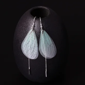 925 Sterling Silver Earrings For Women Cute 5 Colors Long Wing Drop Earrings Trendy Party Multicolor Insect Fine Jewelry YE35
925 Sterling Silver Earrings For Women Cute 5 Colors Long Wing Drop Earrings Trendy Party Multicolor Insect Fine Jewelry YE35
