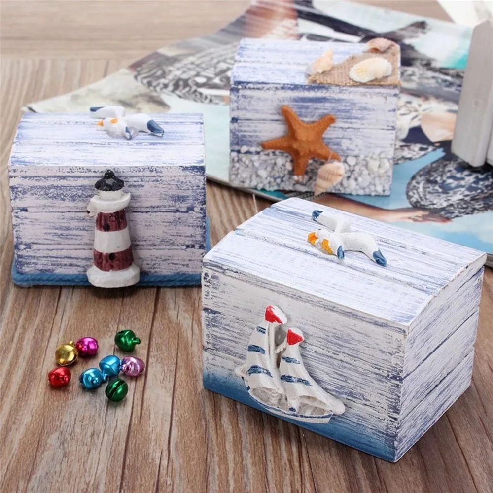 1 Pc Cute Starfish Pattern Jewelry Storage Box Jewelry Ring Necklace Earring Display Wooden Case Earring Storage Box Gifts
1 Pc Cute Starfish Pattern Jewelry Storage Box Jewelry Ring Necklace Earring Display Wooden Case Earring Storage Box Gifts